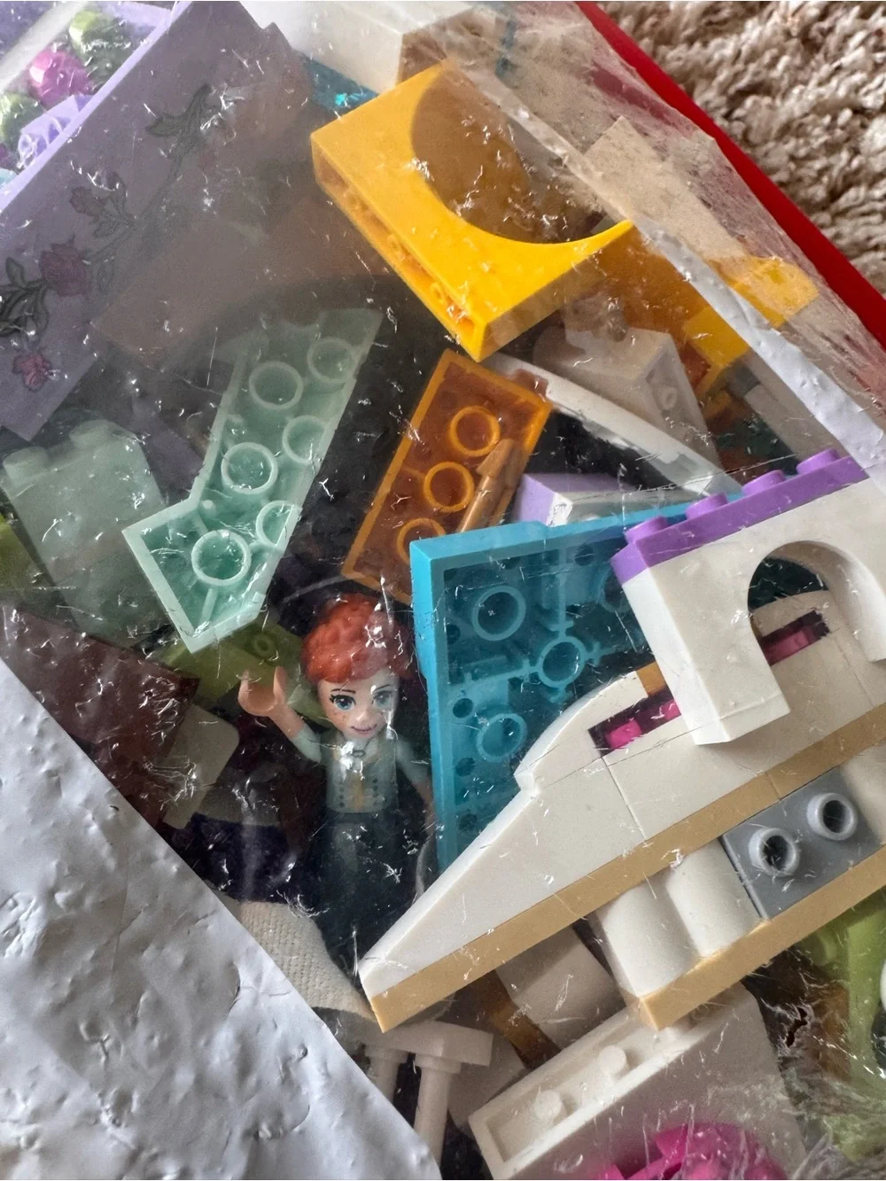 Assorted Lego Pieces - two full gallon ziplock bags